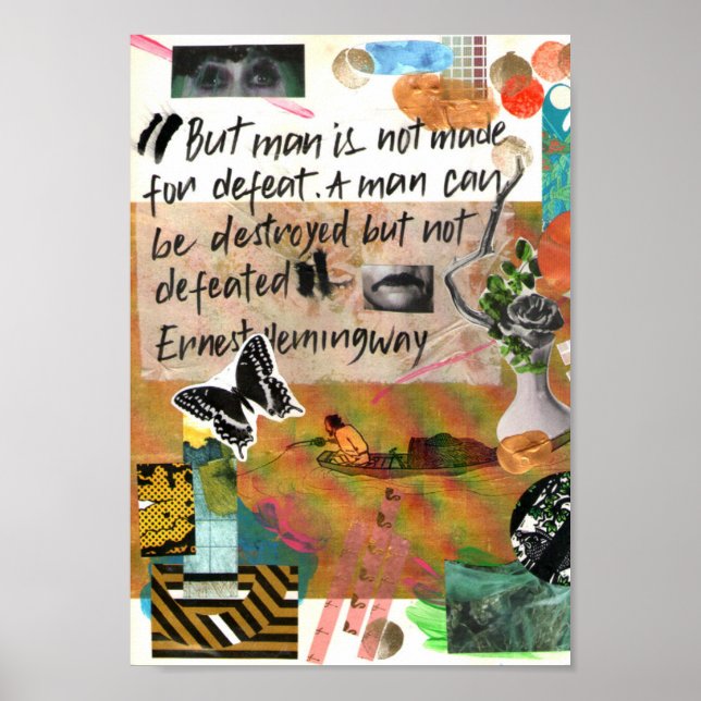 Poster Hemingway (Vorne)