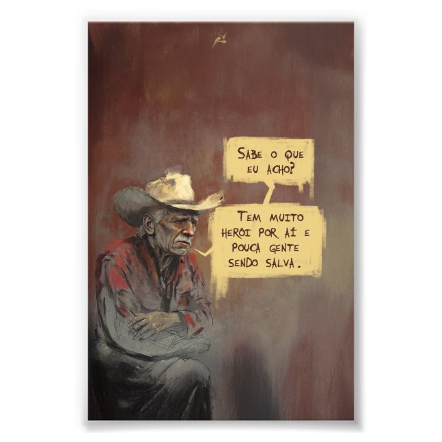 Pôster Heróis Fotodruck (Vorne)