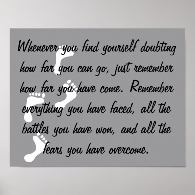 Poster hochheben ohne Angst Erinnerung (Vorne)