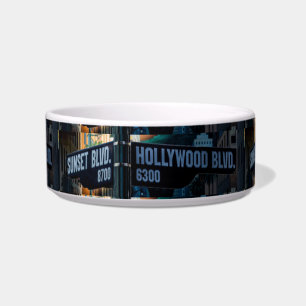 Poster Hollywood Blvd. Haustiernapf Napf