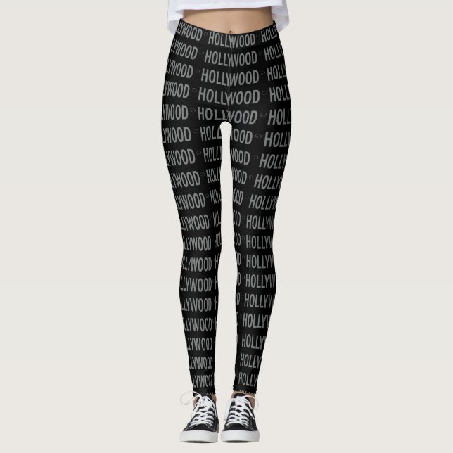 Poster Hollywood Blvd. Leggings (Vorderseite)