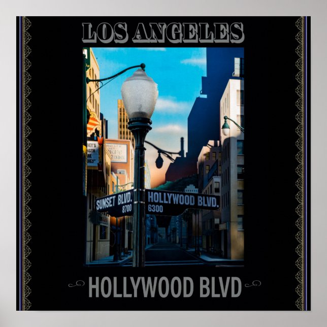 Poster Hollywood Blvd. Poster (Vorne)