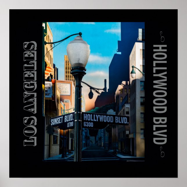 Poster Hollywood Blvd. Poster (Vorne)