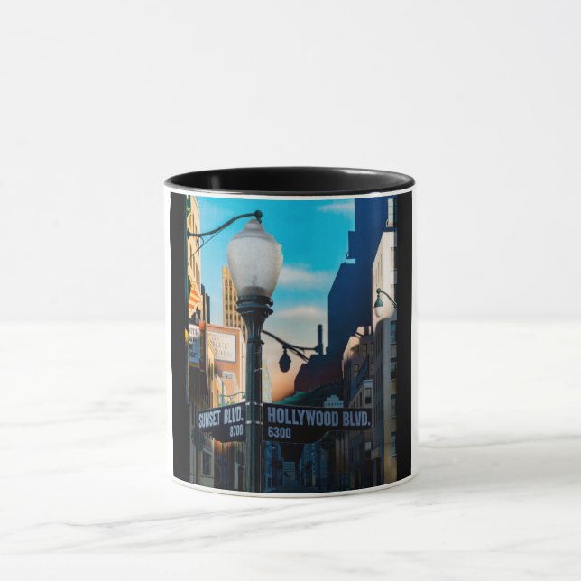 Poster Hollywood Blvd. Tasse (Zentrum)