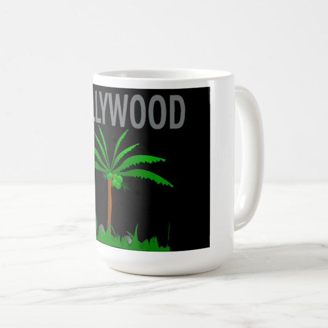 Poster Hollywood Blvd. Tasse (VorderseiteRechts)