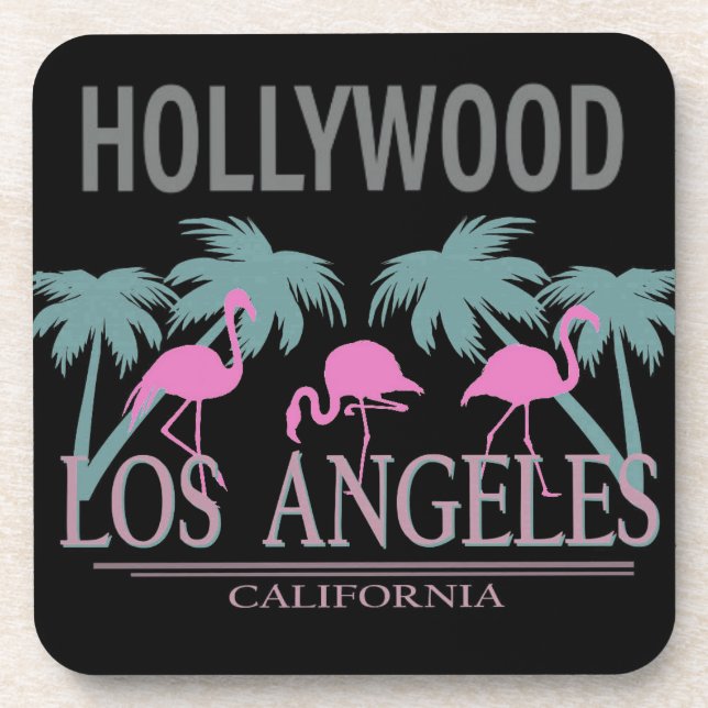 Poster Hollywood Blvd. Untersetzer (Vorderseite)