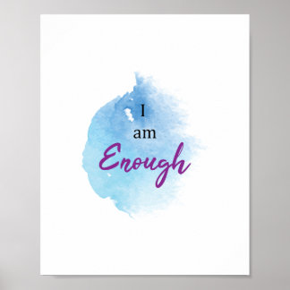 Poster "I am genug"