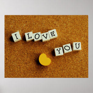 Poster "I Liebe You"