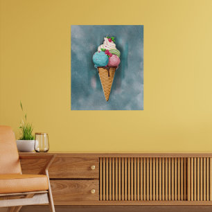 Poster Ice Creme