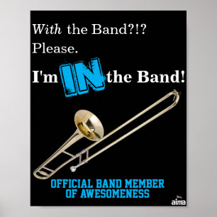 Poster "Ich bin in der Band"