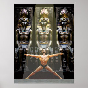 Poster im Tempel der Ramses III