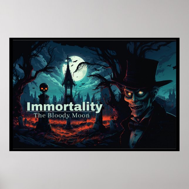Poster Immortality (Vorne)