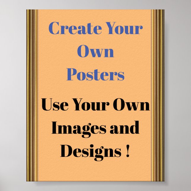 Poster Instant Download Template (Vorne)