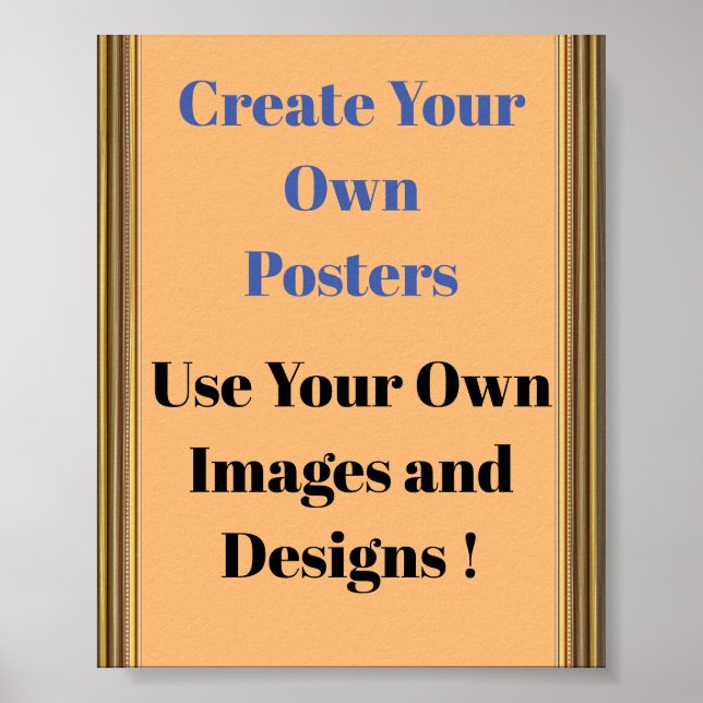 Poster Instant Download Template (Vorne)