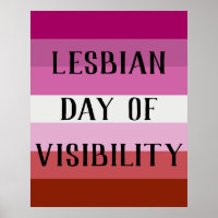 Poster - Internationaler Lesbentag
