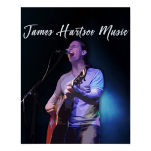 Poster - James Hartsoe Music singen