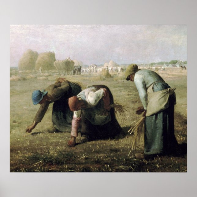 Poster Jean-François Millet - Gleaners 18 (Vorne)