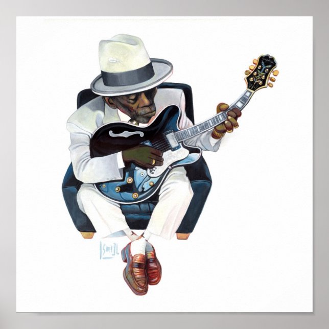 Poster "John Lee Hoooker" (Vorne)