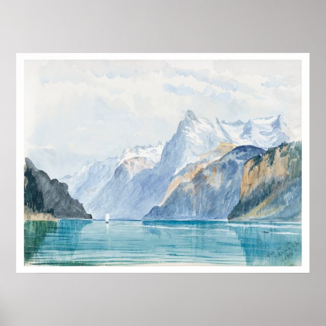 POSTER: JOHN SINGER SARGENT : BAY OF URI POSTER (Vorne)