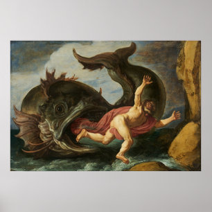 Poster "Jonah and the Whale"