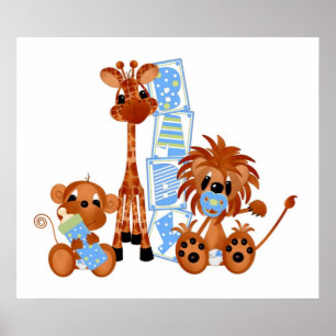 Poster Jungle Babys