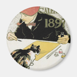 Poster-Kalender 1897 Magnet