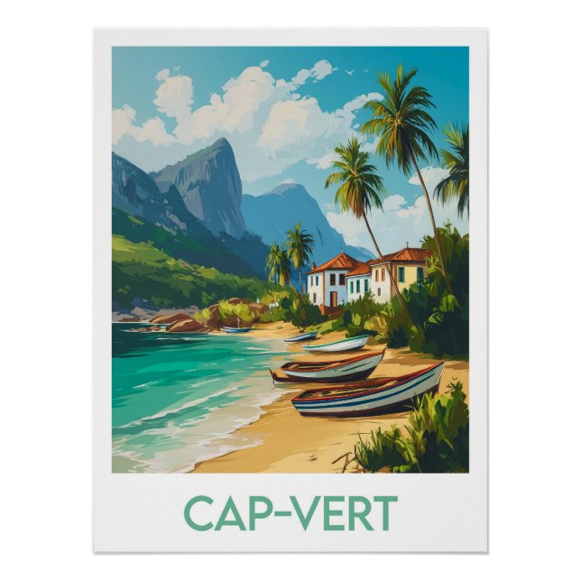 Poster Kap Verde (Vorderseite)