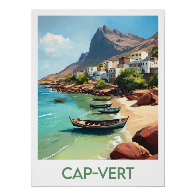 Poster Kap Verde (Vorderseite)