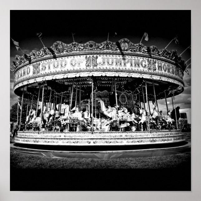 Poster-Karneval/Vergnügungspark Park/Garten: Poster (Vorne)