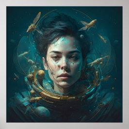 Poster-Kaskothek räumlich Poster