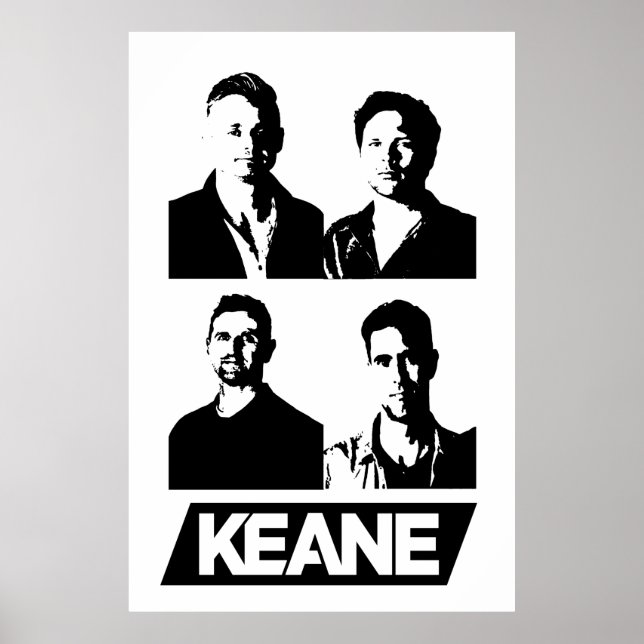 Poster Keane Band (Vorne)
