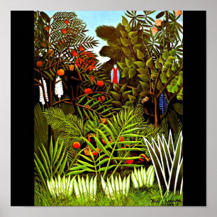 Poster-Klassiker/Vintage-Henri Rousseau 25 Poster