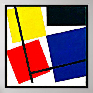 Poster-Klassiker Vintage-Theo Van Doesburg 16 Poster