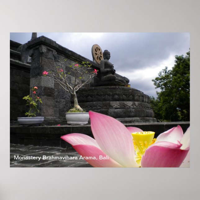 Poster-Kloster Brahmavihara Arama, Bali Poster (Vorne)