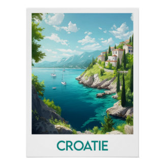 Poster Kroatien
