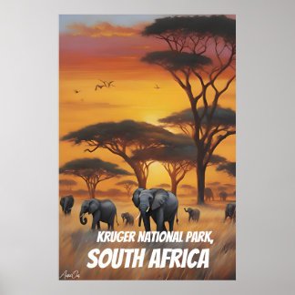 Poster | Krüger Nationalpark | Art