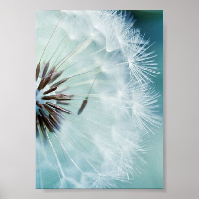 Poster - Kühlendes Blau (Vorne)