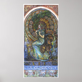 Poster "La Vie En Rose" - 27,20 cm x 56,90 cm