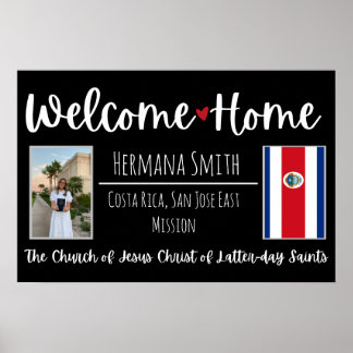 Poster LDS Missionary Homecoming Welcome Zuhause S