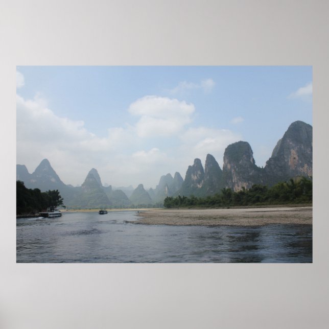 POSTER Li River Guilin China (Vorne)