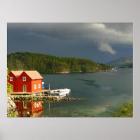 Poster, Licht vor Donner