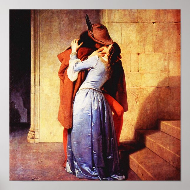 Poster-Liebe Art-Hayez Poster (Vorne)