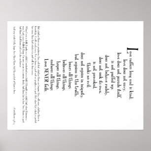 POSTER - LIEBE IST... 1 Korinther 13:1-3 (Teil 1)