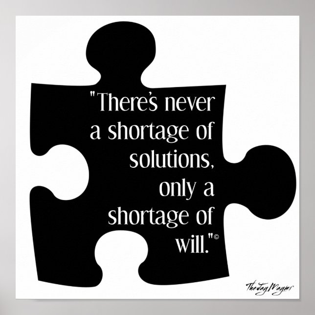 Poster "Lösungen" (Vorne)