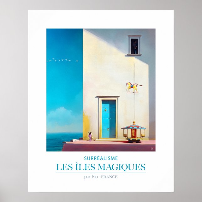 Poster Magische Inseln-DK835 (Vorne)