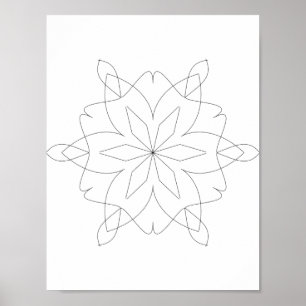 Poster - Mandala to Color