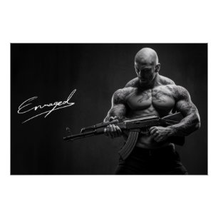 Poster Mann Enraged 06