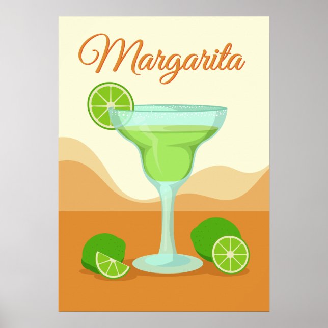Poster "Margarita" (Vorne)