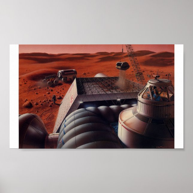 Poster-Mars Poster (Vorne)
