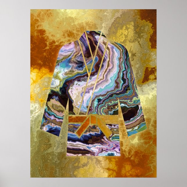 Poster Martial Arts Karate Judo Keikogi Kunstmuseu (Vorne)